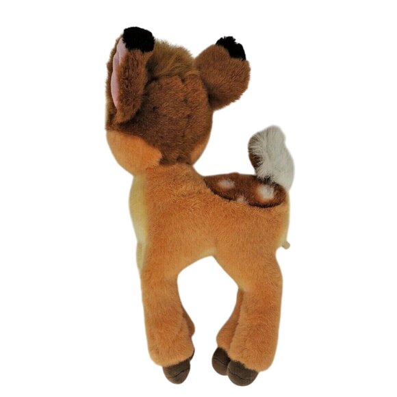 Vintage Disney Bambi Plush Deer 15" Stuffed Animal Toy Brown White Spotted Fawn - Picture 3 of 5